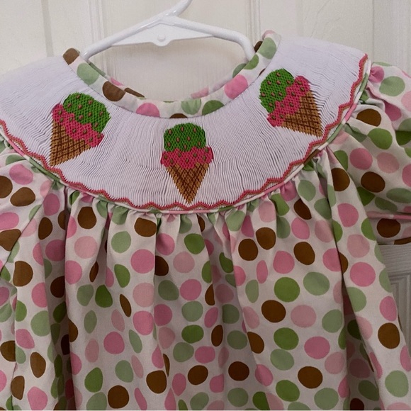Posh Pickle Smocked Ice Cream Dress - Picture 3 of 9